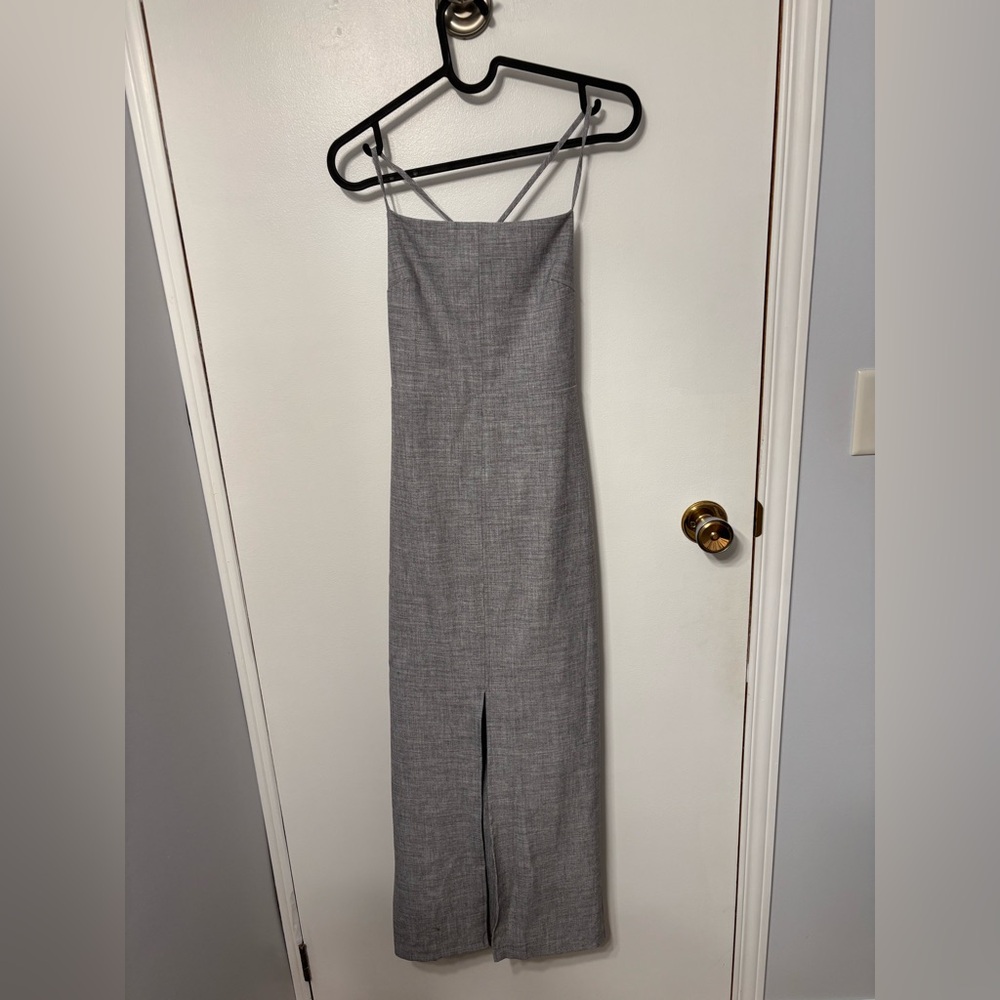Dynamite Gray Spaghetti Strap Dress